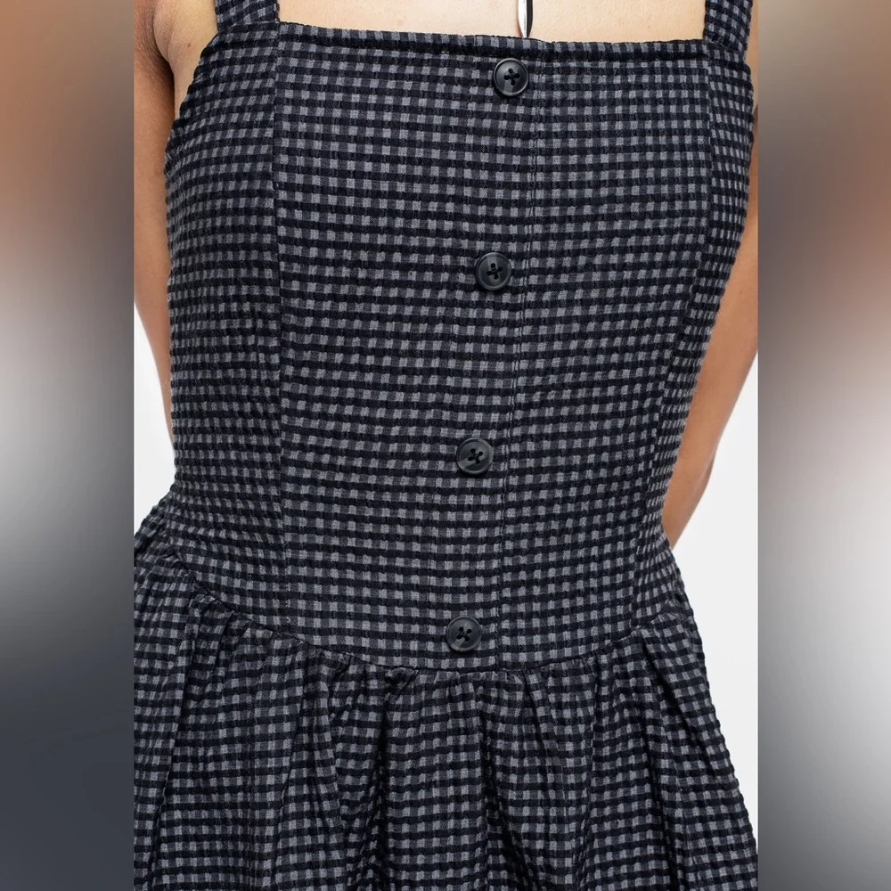 Disturbia Faythe Apron Midi Dress - Picture 2 of 7